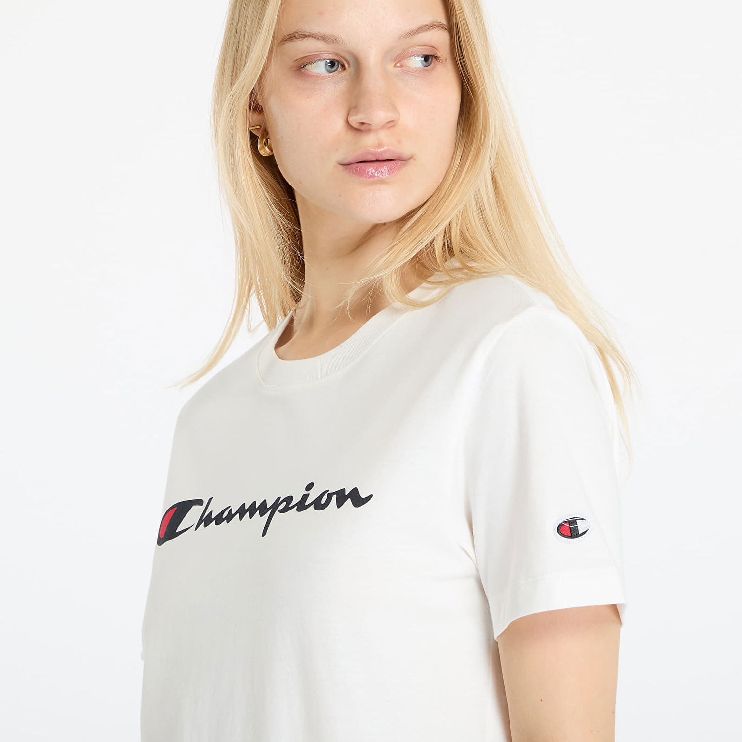 Tričko Champion T-shirt SS Biela | 117534 CHA WW003, 1