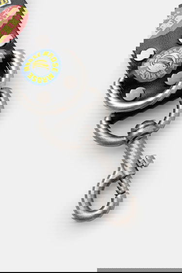 Kľúčenka Martine Rose Martine Rose Bondage Leather Keychain Čierna | 1166LP01030, 2