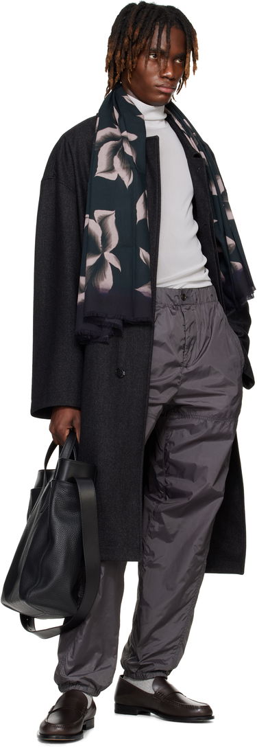 Šál Dries Van Noten Dries Van Noten Printed Cotton Scarf Fialová | 251-021302-1009, 1