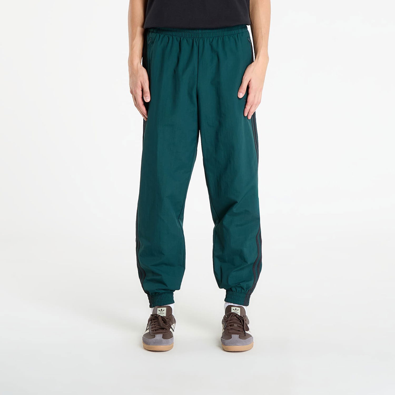 Tepláky adidas Originals Adicolor Woven Firebird Track Pants Zelené | JY1335, 0