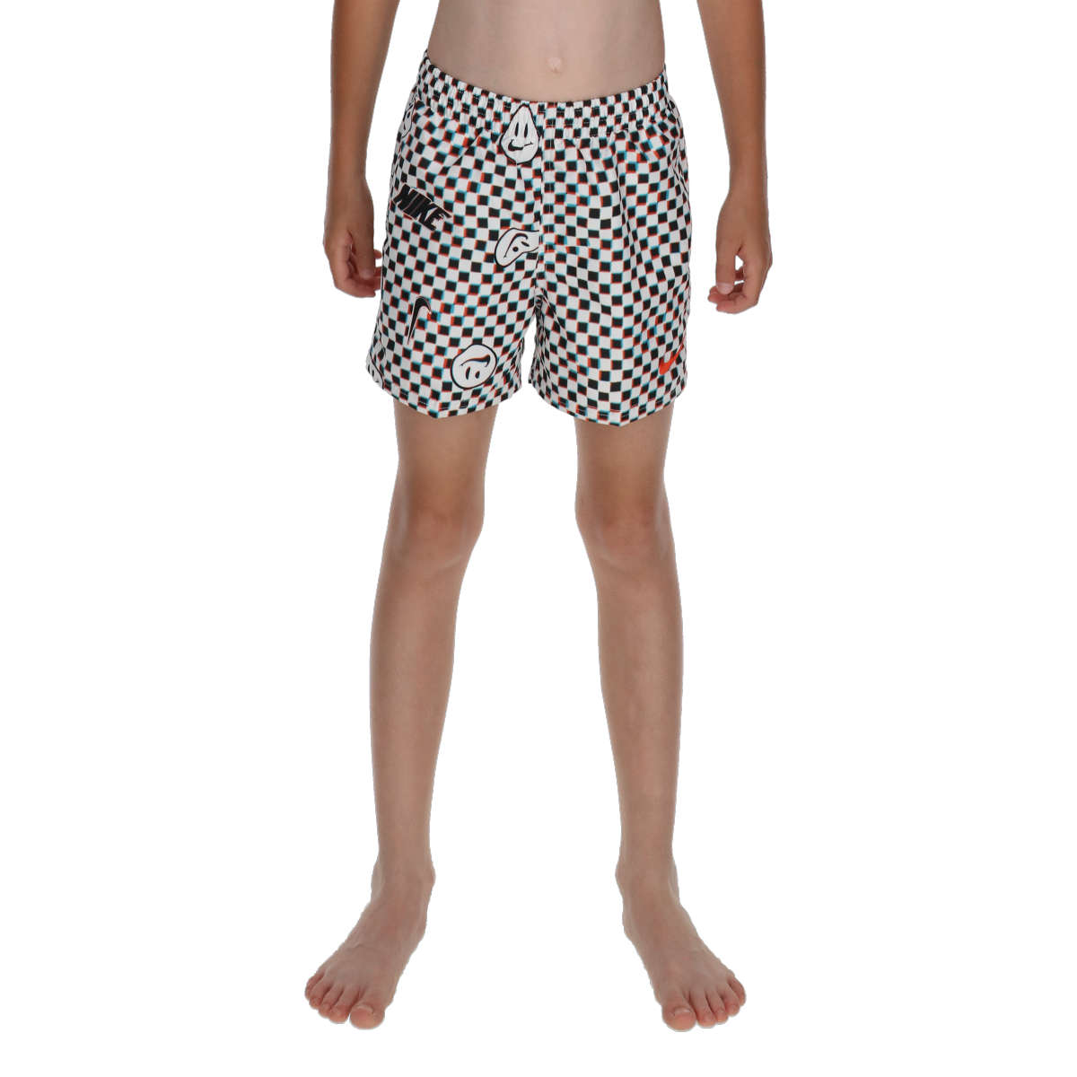 Plavky Nike Checkerboard Smiley Face Graphic Volley Short Rôznofarebný | NESSD808-100, 0