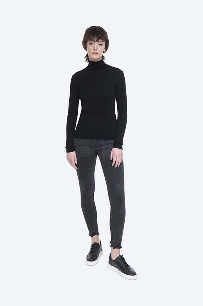 Sveter NORSE PROJECTS Turtleneck Merino Sweater Čierna | NW45.0167.9999, 1