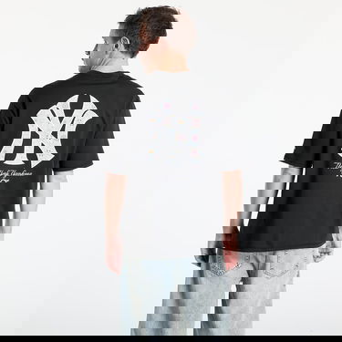 Tričko New Era New York Yankees MLB Infill Oversized T-shirt Čierna | 60667838, 4