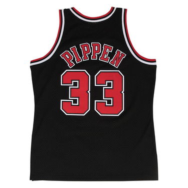 Dres Mitchell & Ness NBA Swingman Jersey Chicago Bulls Scottie Pippen Čierna | SMJYGS18151-CBUBLCK97SPI, 1