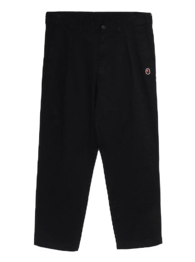 Nohavice BAPE One Point Loose Fit Chino Pants Čierna | 1J30-152-002