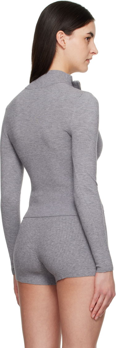 Súprava Miaou Miaou Vlad Zip-Up Sweater Šedá | 7199SK1MIN, 2