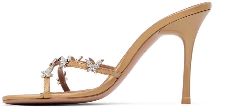 Amina Muaddi Debora Heeled Sandals