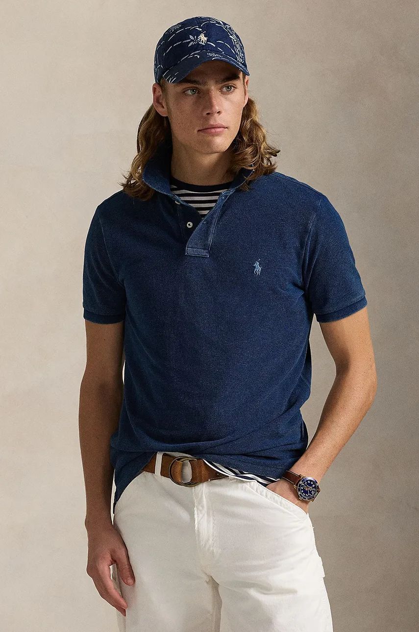 Polo tričko Polo by Ralph Lauren Polo Ralph Lauren Polo Shirt Modrá | 710970582, 0