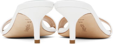 Doplnky Aeyde Aeyde Ilvy Leather Mules Biela | A11-HS-GAIS55TB155-SS25-1020-007, 1