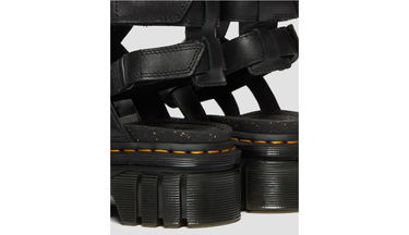 Tenisky a topánky Dr. Martens Ricki Nappa Lux Leather Platform Gladiator Sandals Čierna | DM27402001, 8