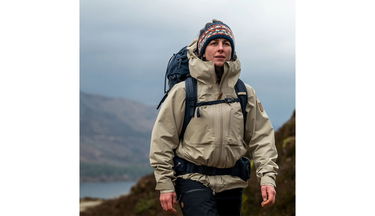 Vetrovka FJÄLLRÄVEN Keb GTX Jacket Béžová | F14500177-118, 6