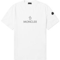 Tričko Moncler Text Logo T-Shirt White Biela | 8C000-60-829H8-001, 1