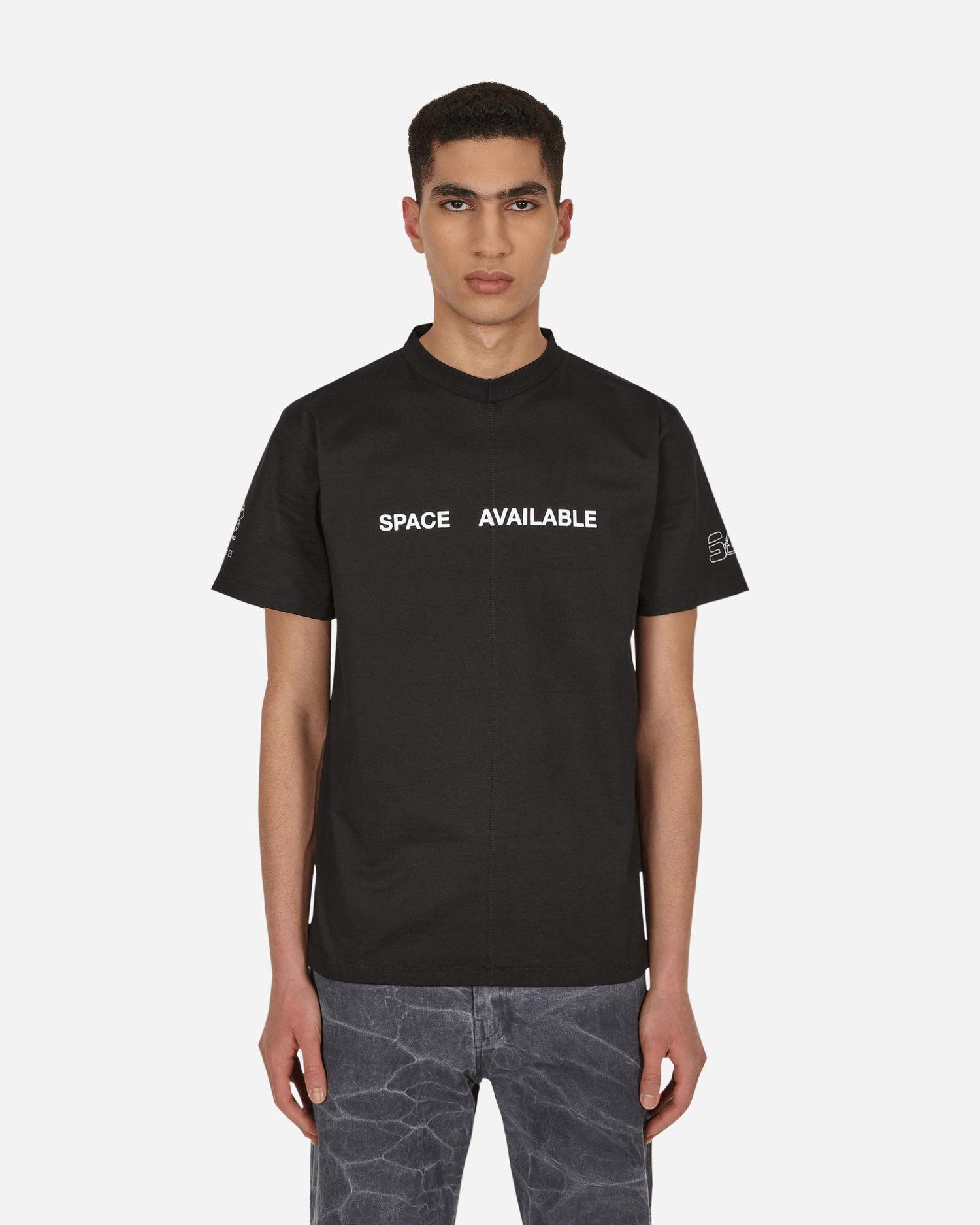 Tričko Space Available SA01 T-Shirt Čierna | SA-SAT001-BLK BLACK, 0