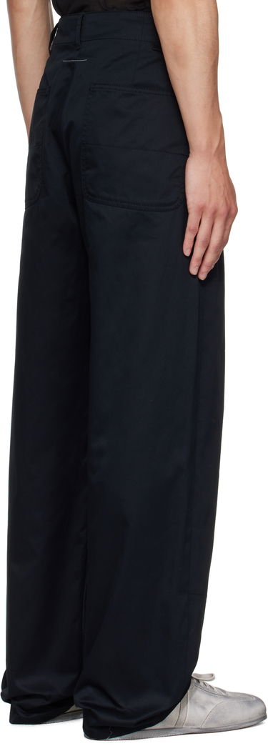 Nohavice Maison Margiela MM6 Maison Margiela Cotton Trousers Čierna | SH0KA0046 M35368, 2