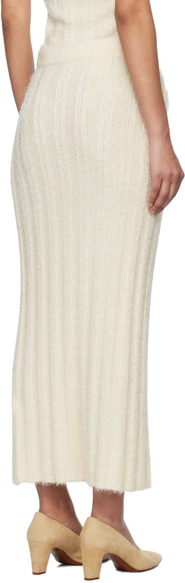 Sukňa Khaite KHAITE Claire Midi Knit Skirt Béžová | 9751309, 2