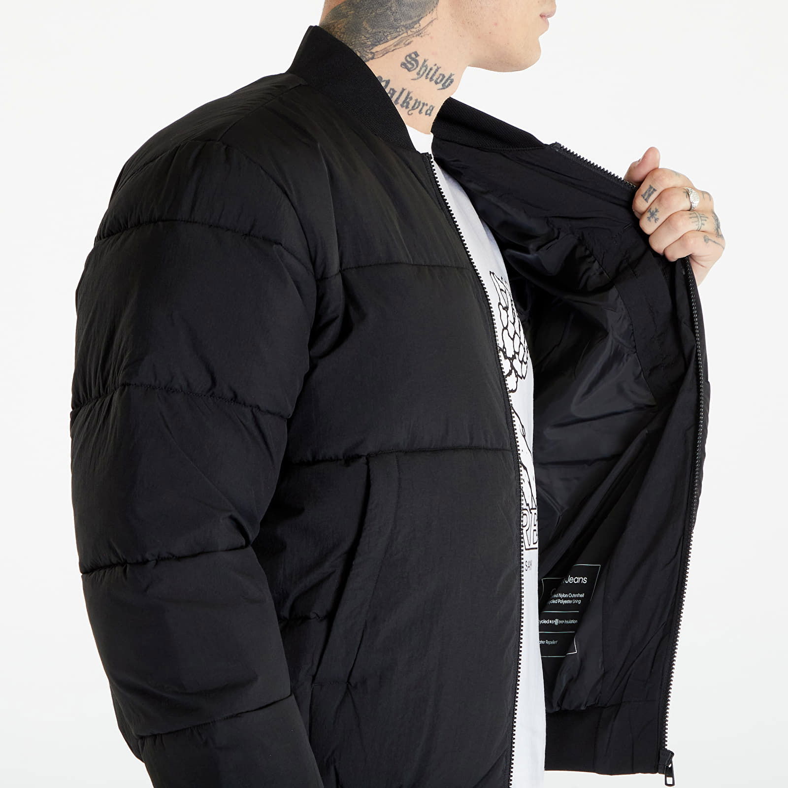 Jeans Commercial Bomber Jacket Black