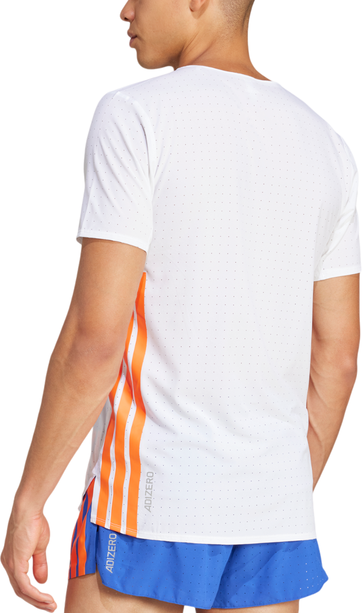 Tričko adidas Originals Adizero T-Shirt Biela | jd4200, 1
