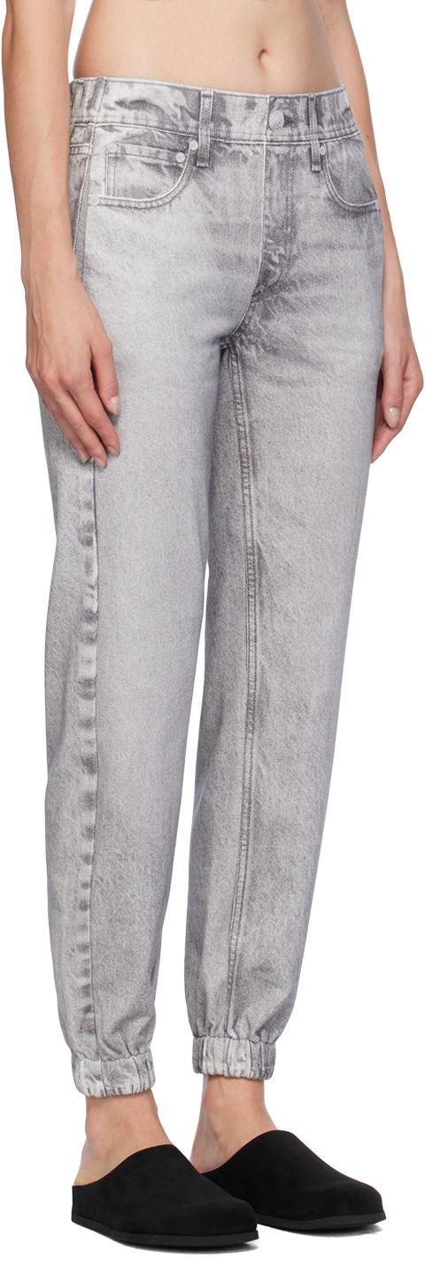 Džínsy rag & bone Miramar Jogger Lounge Pants Šedá | WCW24F70008200, 1