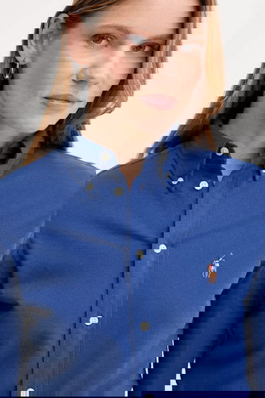 Košeľa Polo by Ralph Lauren Polo Ralph Lauren Classic Fit Button-Down Shirt Modrá | 211924258, 3