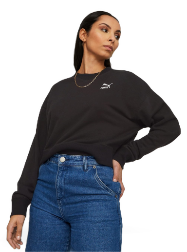 Mikina Puma Classics Crewneck Čierna | 538060_01