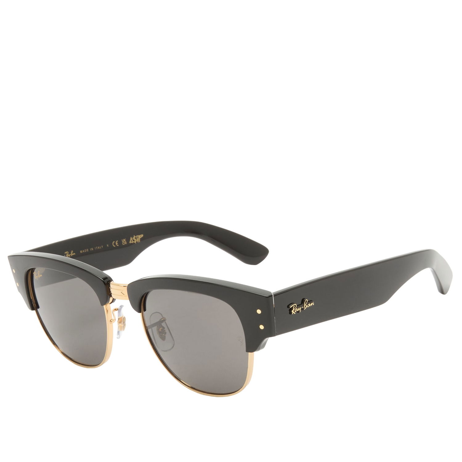 Slnečné okuliare Ray-Ban A$AP Rocky Mega Clubmaster Sunglasses Čierna | 0RB0316S-53-6826J5, 1