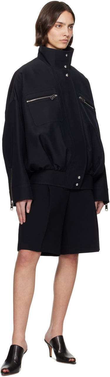 Bunda Khaite Khaite Ayman Bomber Jacket Čierna | 6168576, 3