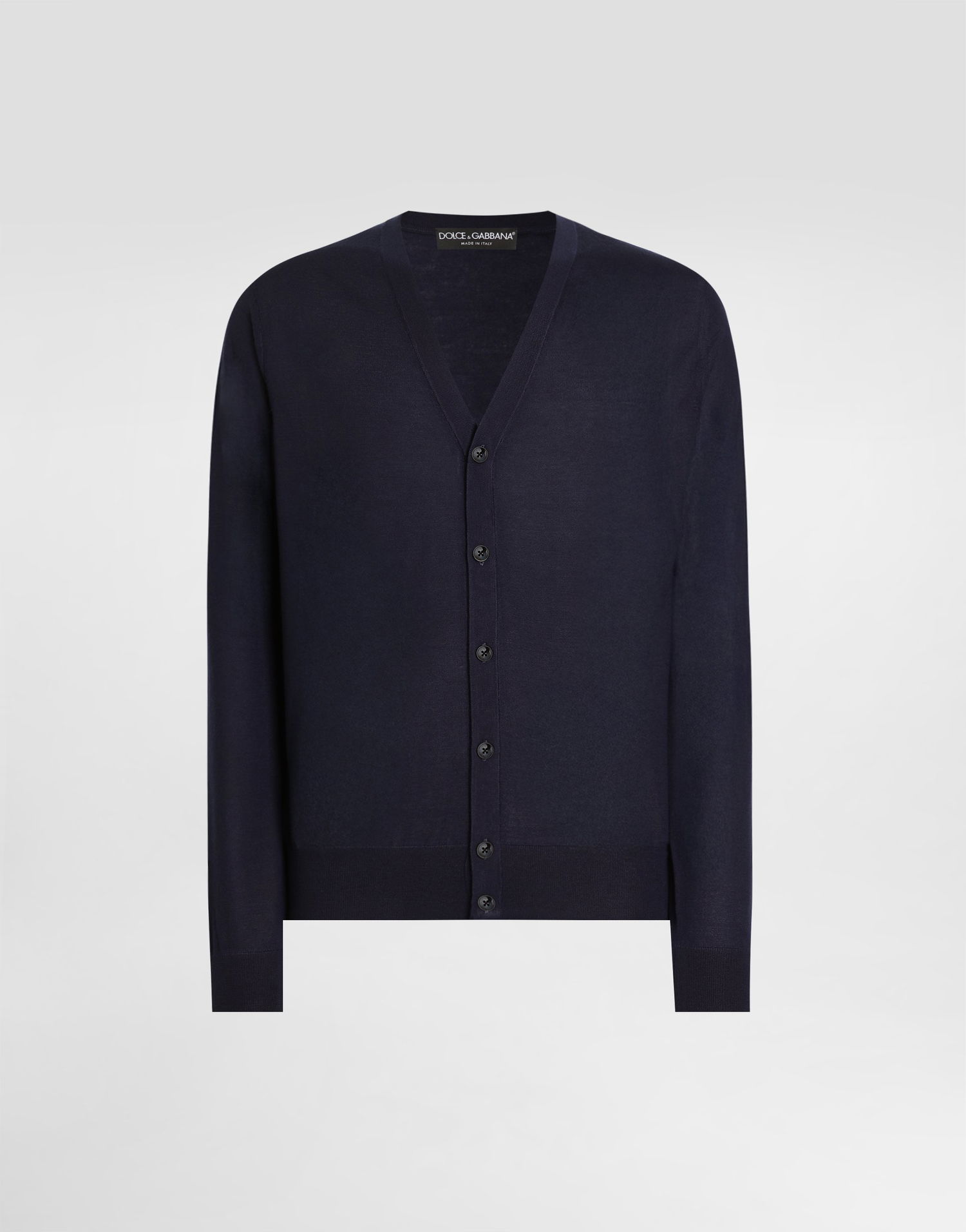 Sveter Dolce & Gabbana Dolce & Gabbana Cashmere Cardigan With Buttons Navy | GXV87TJBW05B6712, 0