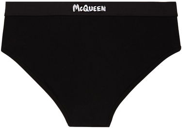 Spodná bielizeň a ponožky Alexander McQueen Alexander McQueen Graffiti Briefs Čierna | 7107514112Q, 1