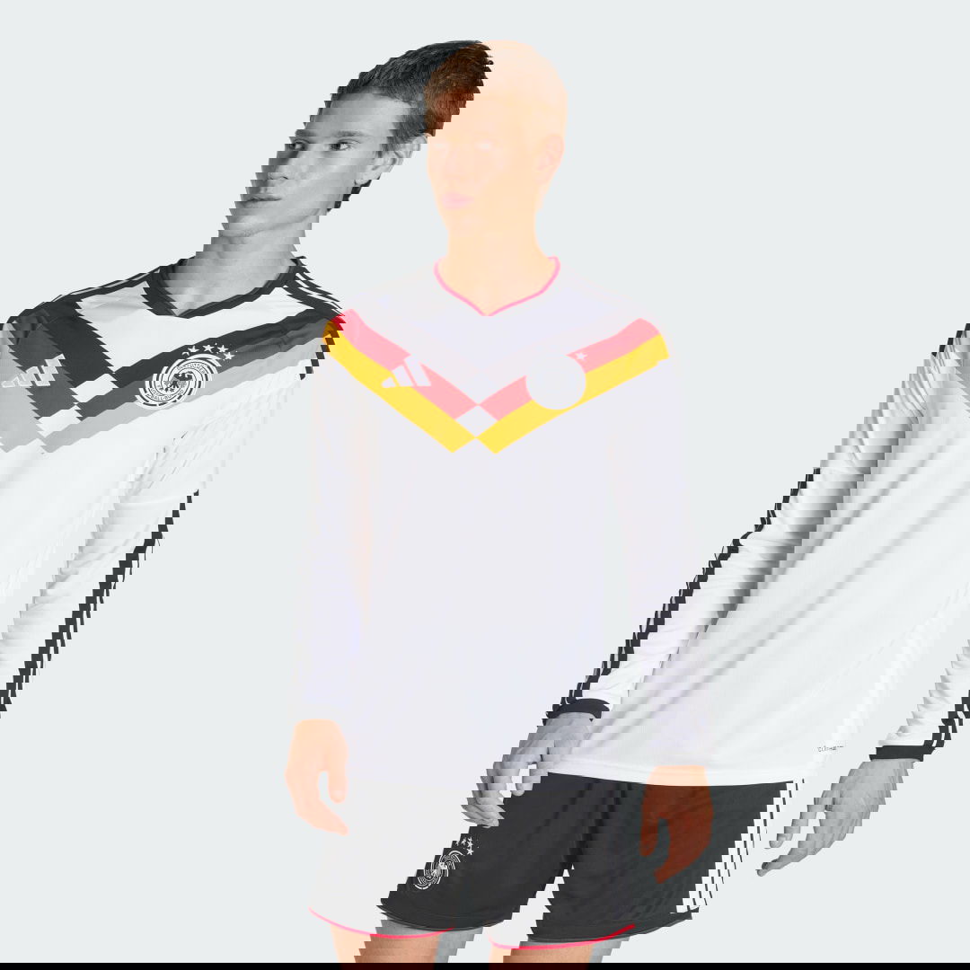 Dres adidas Performance Germany Home Long Sleeve Jersey Rôznofarebný | JM1380, 0