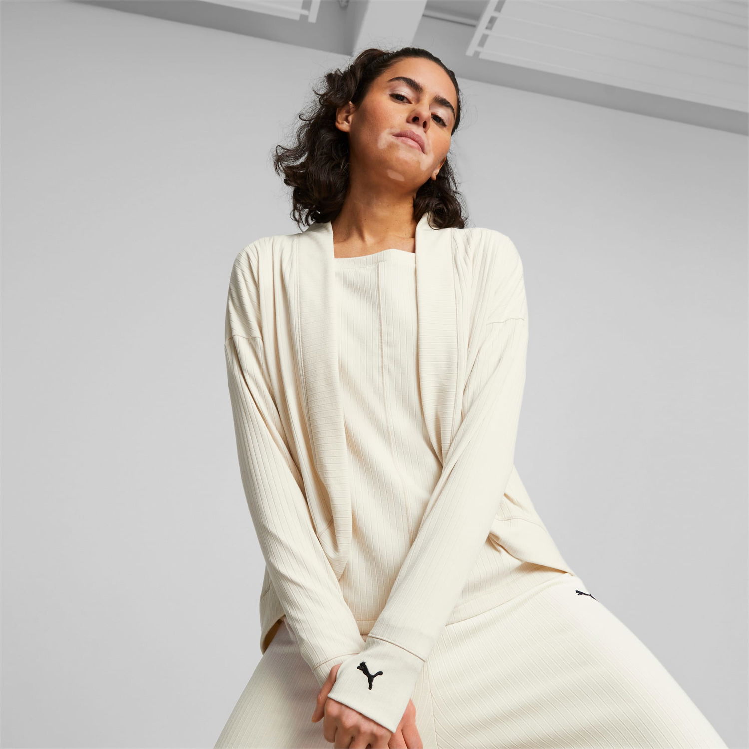 Bunda Puma Studio Unwind Long Béžová | 523973_87, 0