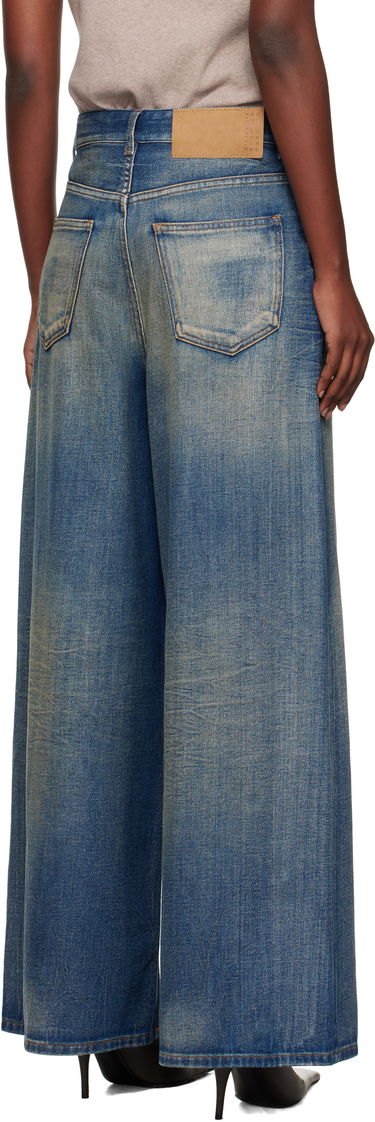 Džínsy Maison Margiela MM6 Maison Margiela Wide-Leg Jeans Modrá | S52LA0262 M30017, 2