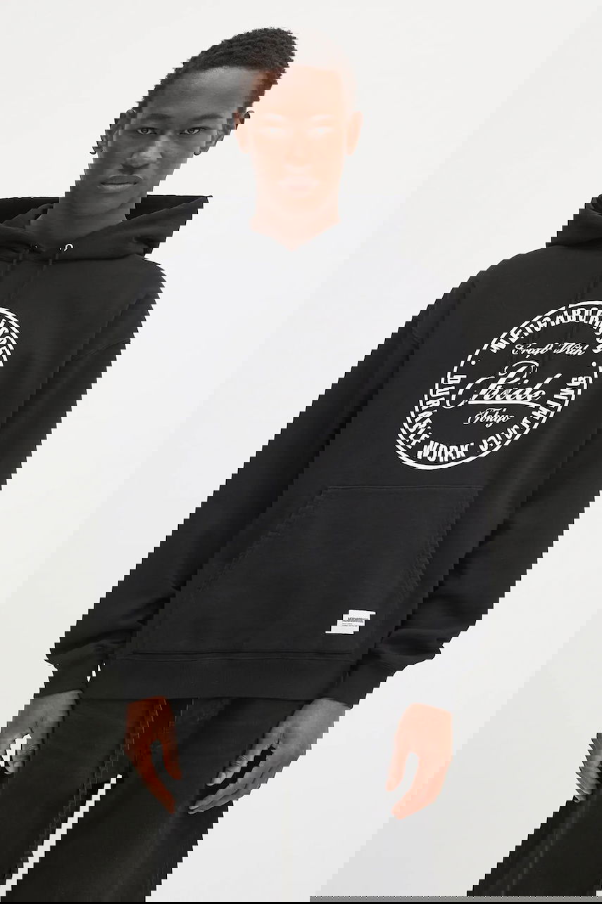 Mikina Neighborhood NEIGHBORHOOD Classic Sweat Hoodie with Print Čierna | 242FPNH.CSM02, 0
