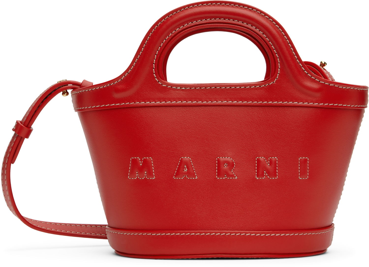 Taška cez rameno Marni Tropicalia Shoulder Bag Červená | M01291-LV589, 0