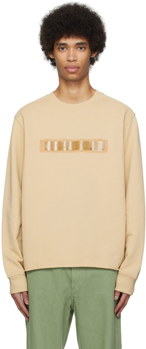 Sveter A.P.C. Natacha Ernestine Sweatshirt Béžová | COGYL-H27894