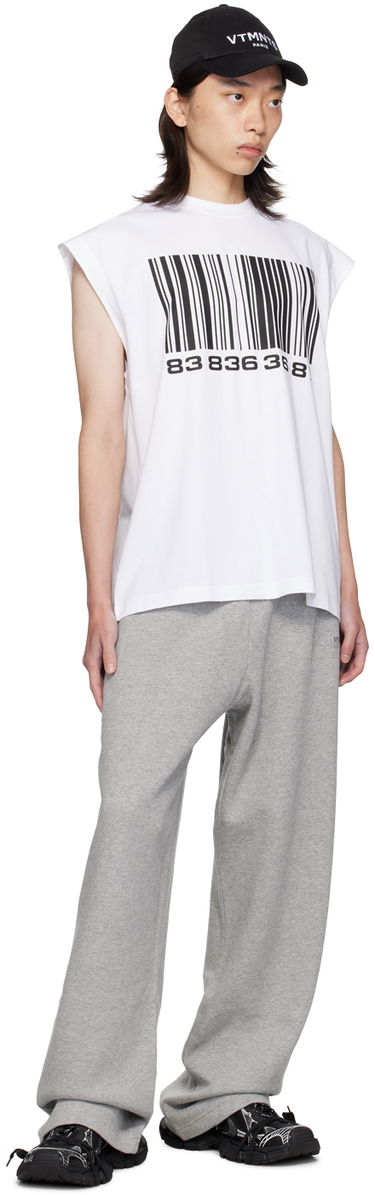 Tielko VETEMENTS VTMNTS Graphic T-Shirt Biela | VL22ST200W, 3