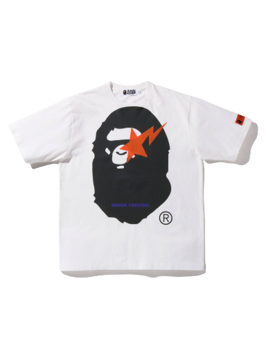 Tričko BAPE Heron Preston x Relaxed Fit Tee Biela | 1I23-109-905 WHT
