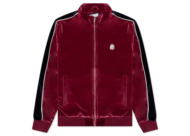 Bunda BILLIONAIRE BOYS CLUB Billionaire Boys Club Flight Velour Jacket Vínová | 8117406ANE