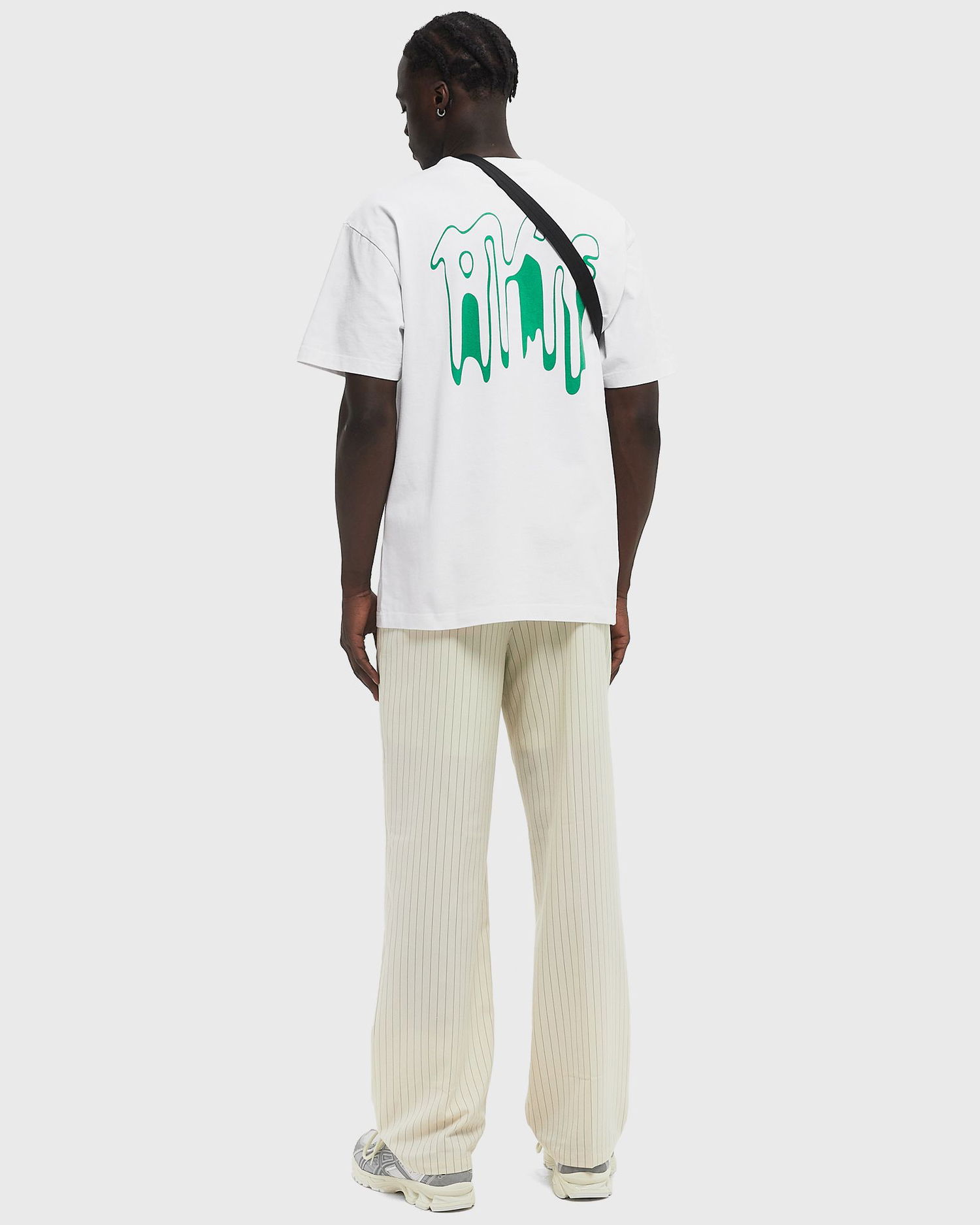 Tričko ØLÅF Olaf Smudge Graphic T-Shirt Biela | M200112-OPTICAL-WHITE, 1
