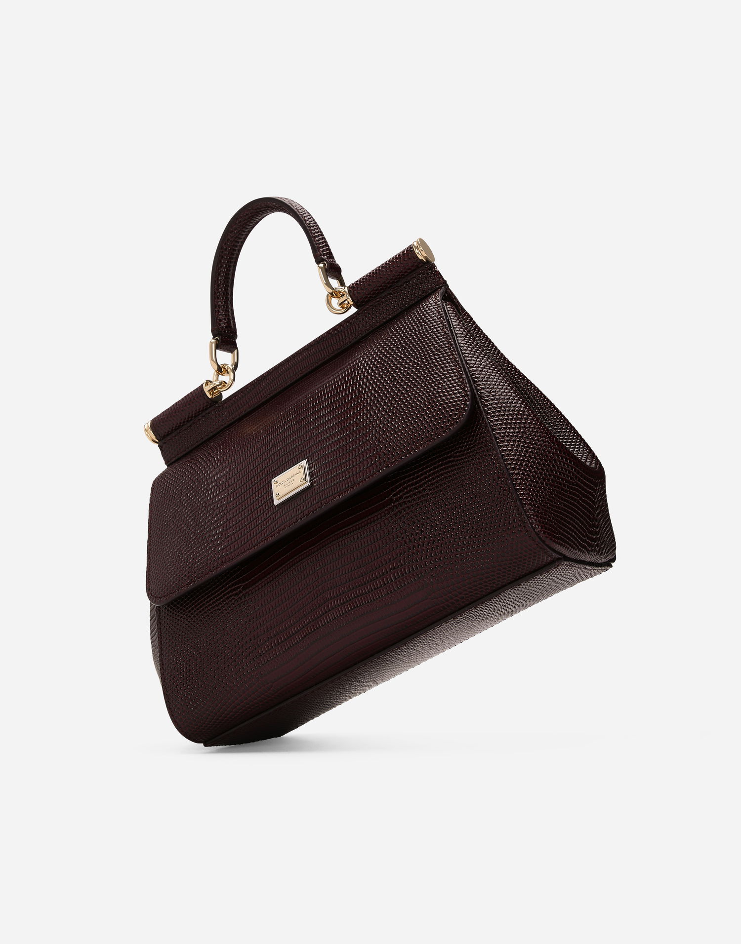 Kabelka Dolce & Gabbana Dolce & Gabbana Sicily Handbag Vínová | BB6003B109580342, 1