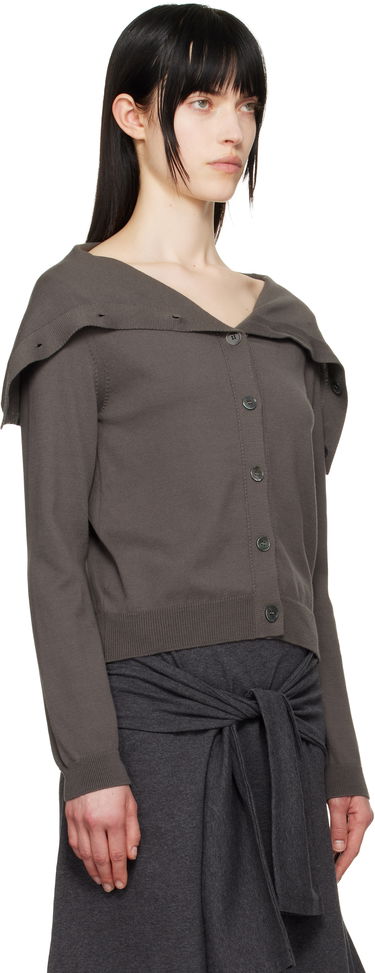 Sveter OUR LEGACY Our Legacy Open Knit Cardigan Šedá | W2253OF, 1