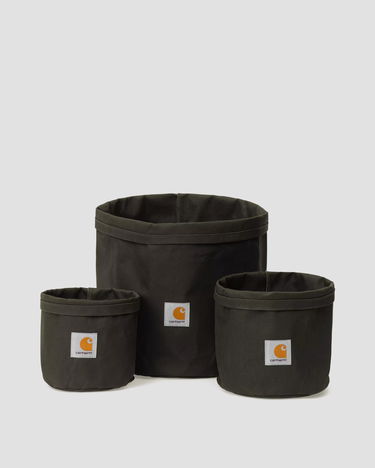 Home decor Carhartt WIP Canvas Storage Basket Set Zelené | I032014-49.XX, 0