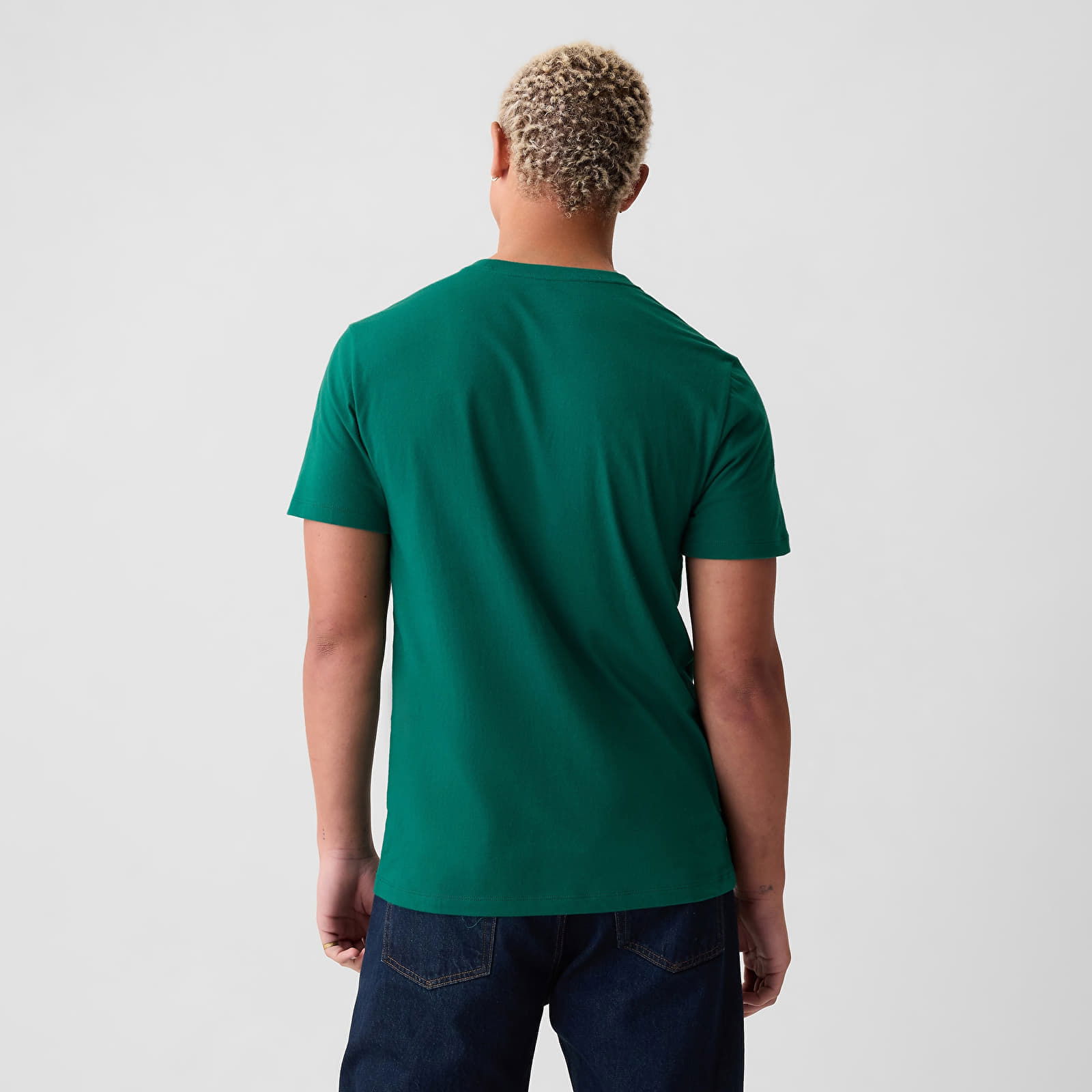 Neon Logo Tee Aventurine Green 195421