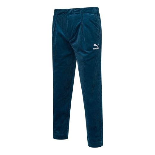 Nohavice Puma Corduroy Woven Pants Modrá | 534967-65, 0