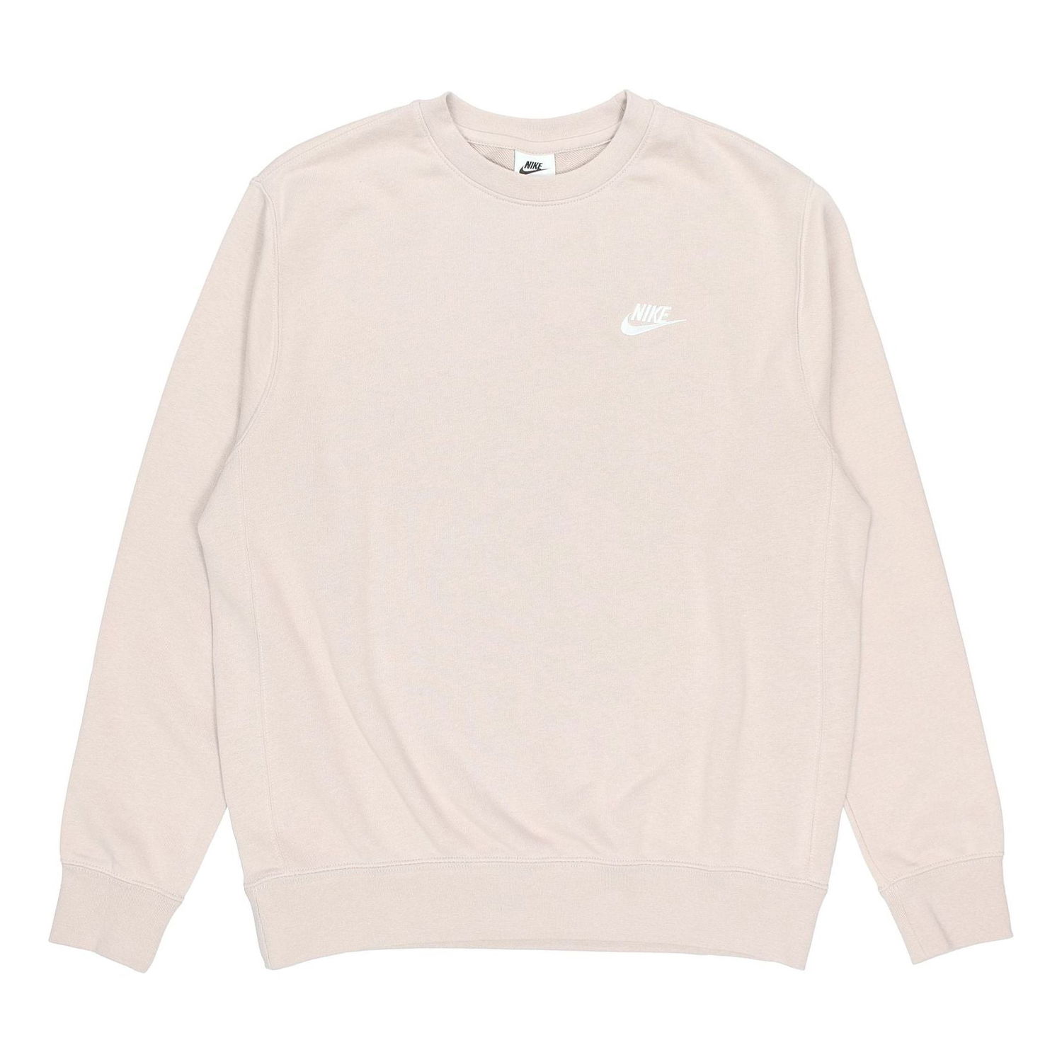 Sveter Nike Sportswear Club French Terry Crewneck Sweatshirt Béžová | BV2667-236, 0