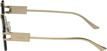 Slnečné okuliare Versace Versace Damier Plaque Sunglasses Metalická | 0VE2275 8056262247853, 2