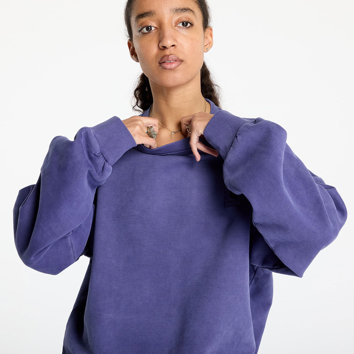 Mikina Carhartt WIP Vista Sweatshirt Fialová | I029522_2BZ_GD, 0