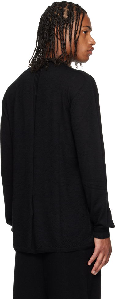 Sveter Rick Owens Rick Owens Concordians Oversized Level Sweater Čierna | RU02E1627 WSL, 2