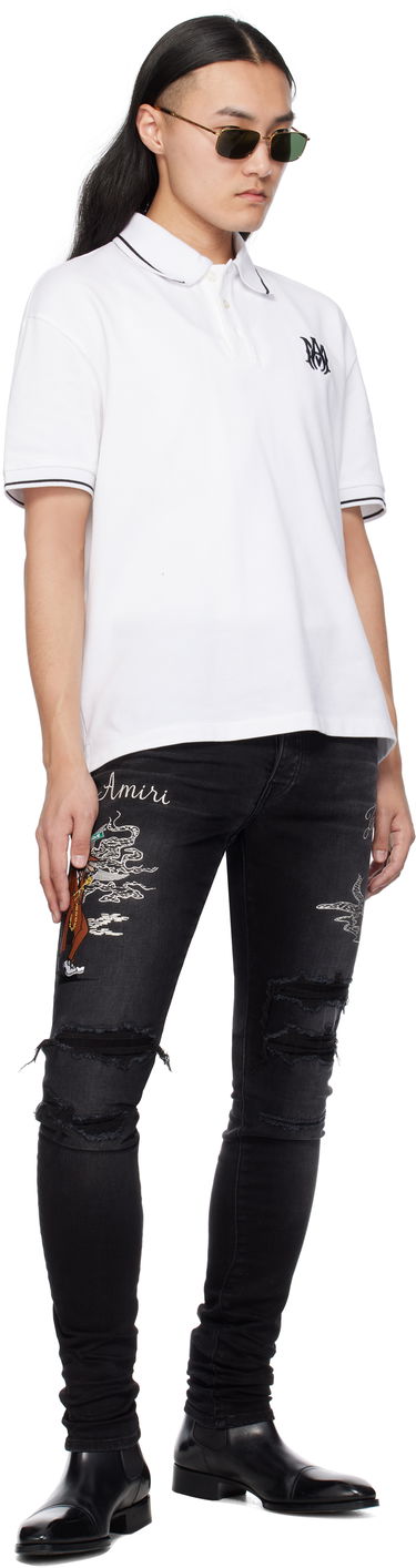 Džínsy AMIRI Amiri Jazz Wolf Skinny Jeans Čierna | AMDNSY1136, 3