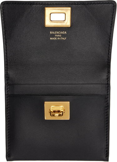 Peňaženka Balenciaga Balenciaga Rodeo Card Holder Čierna | 8141132ABKX, 2