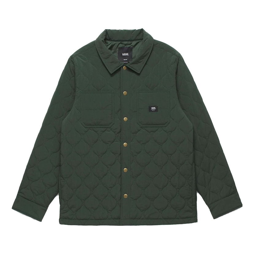 Bunda Vans Quilted Chore Coat Zelené | VN000EXBBZ0